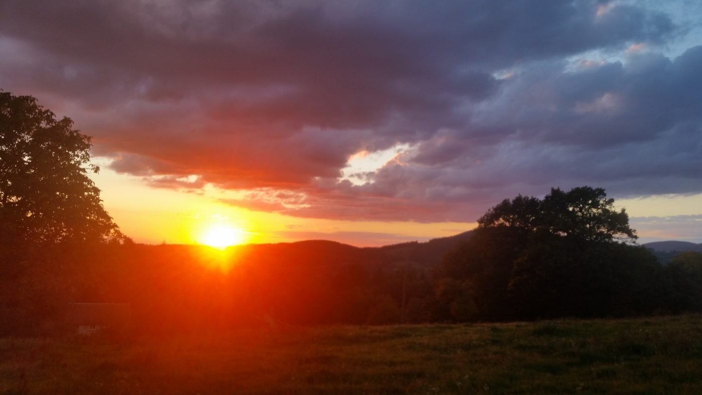 Coucher de soleil dans les Monédières ©OT Tulle en Corrèze