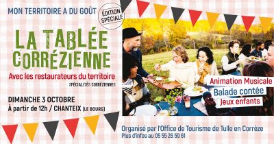 Mon territoire a du goût se lance dans une édition culinaire inédite : La Tablée Corrézienne !