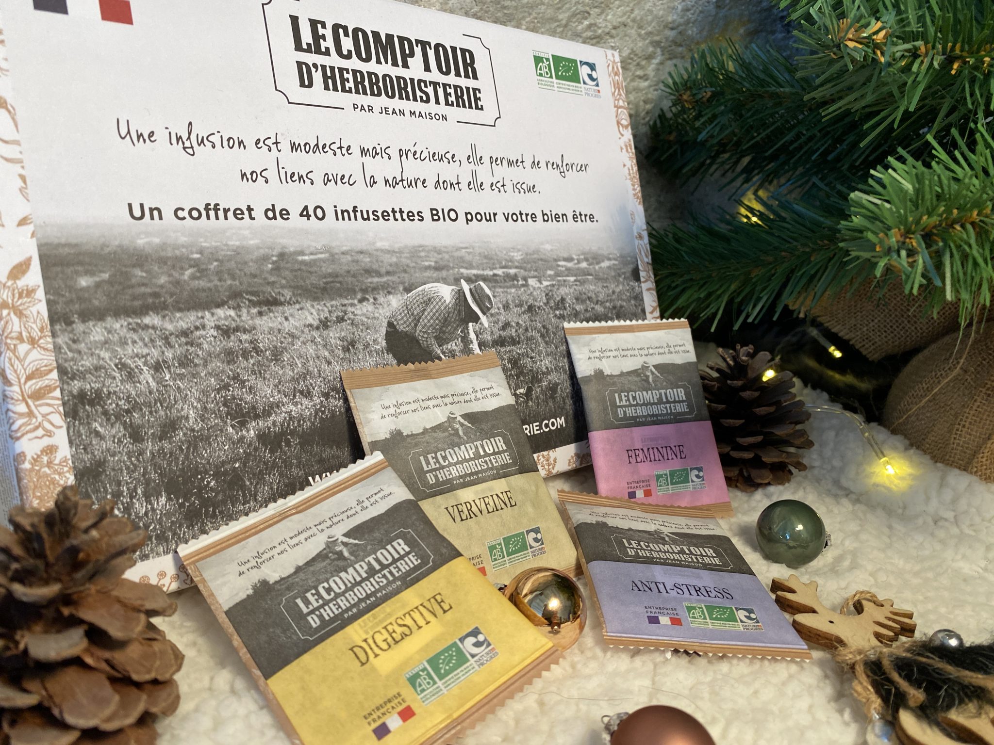 Coffret Tisanes - Comptoire de l'herboristerie