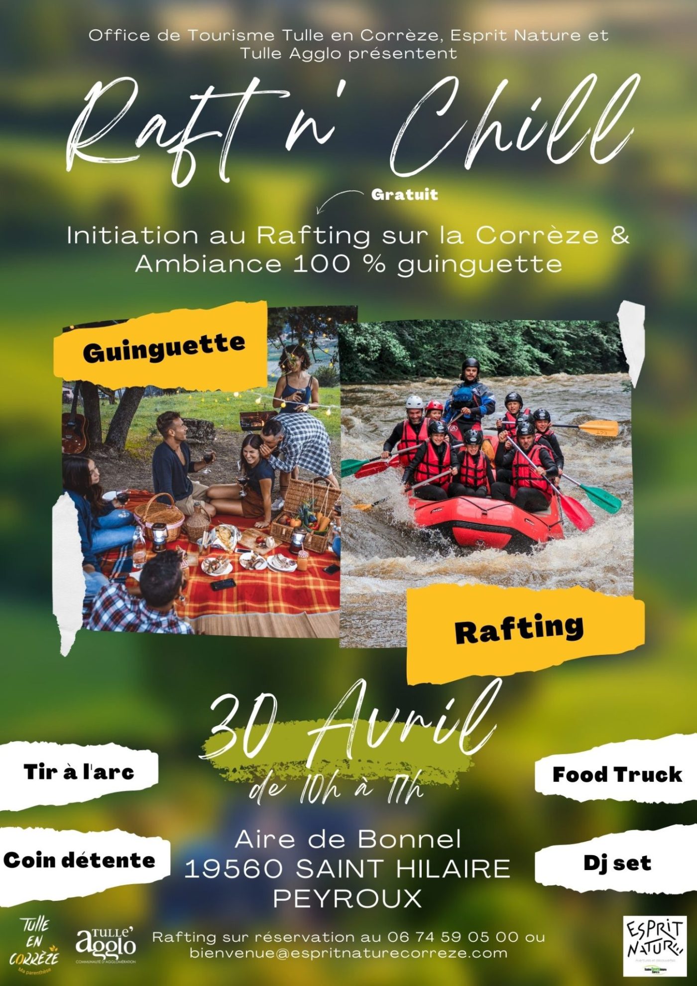 Affiche Raft n Chill