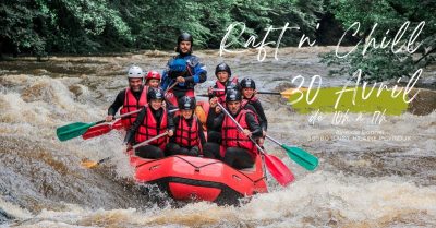Raft n’ Chill : Initiation au rafting sur la Corrèze & Ambiance 100 % guinguette !