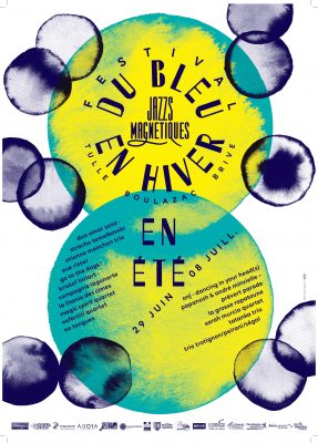 Affiche Festival du Bleu en Hiver