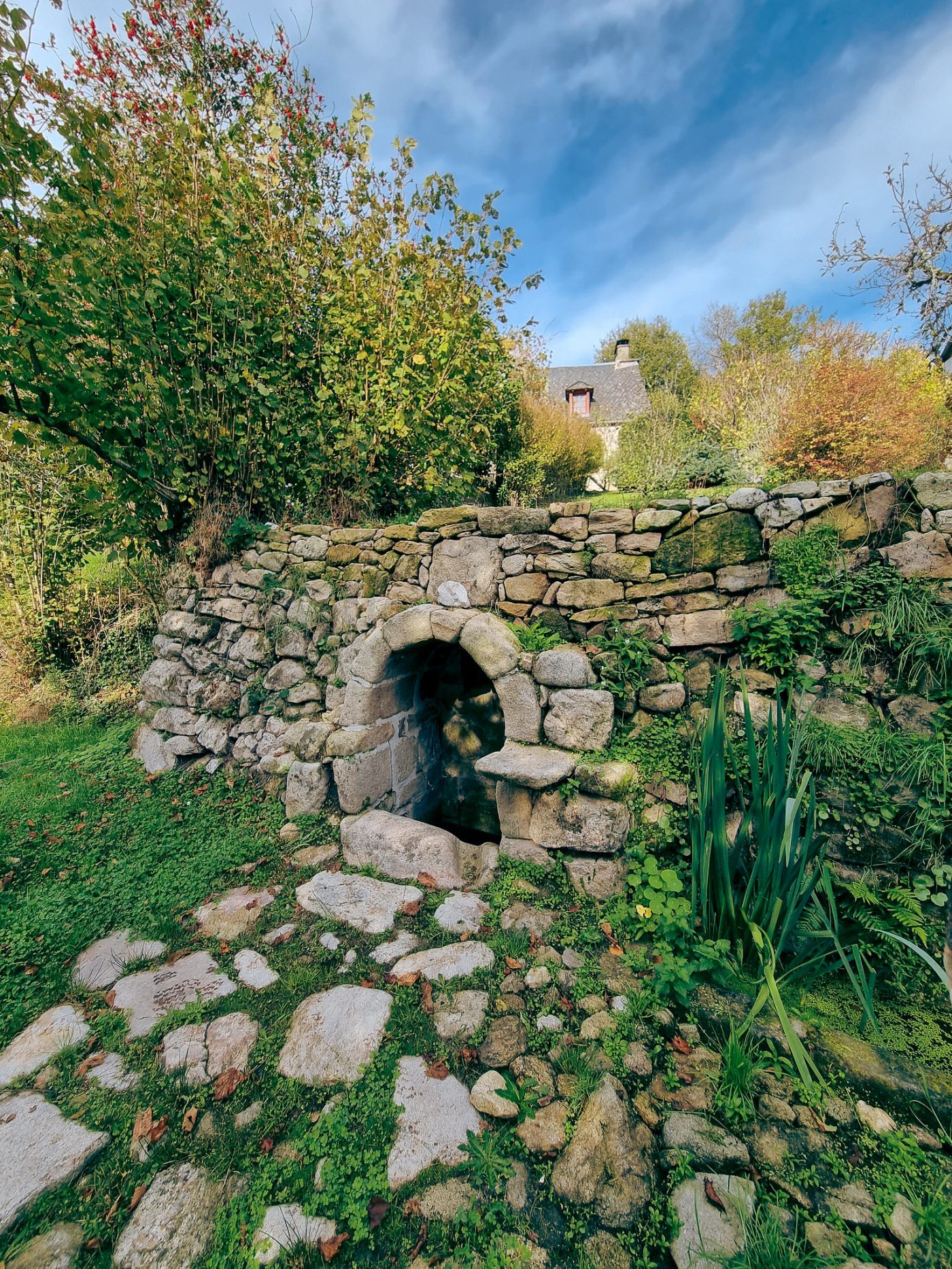 Petit détour à la fontaine