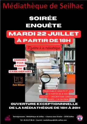AFFICHE soiree enquete 22 juillet 2025