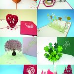 Carte pop-up à la vente