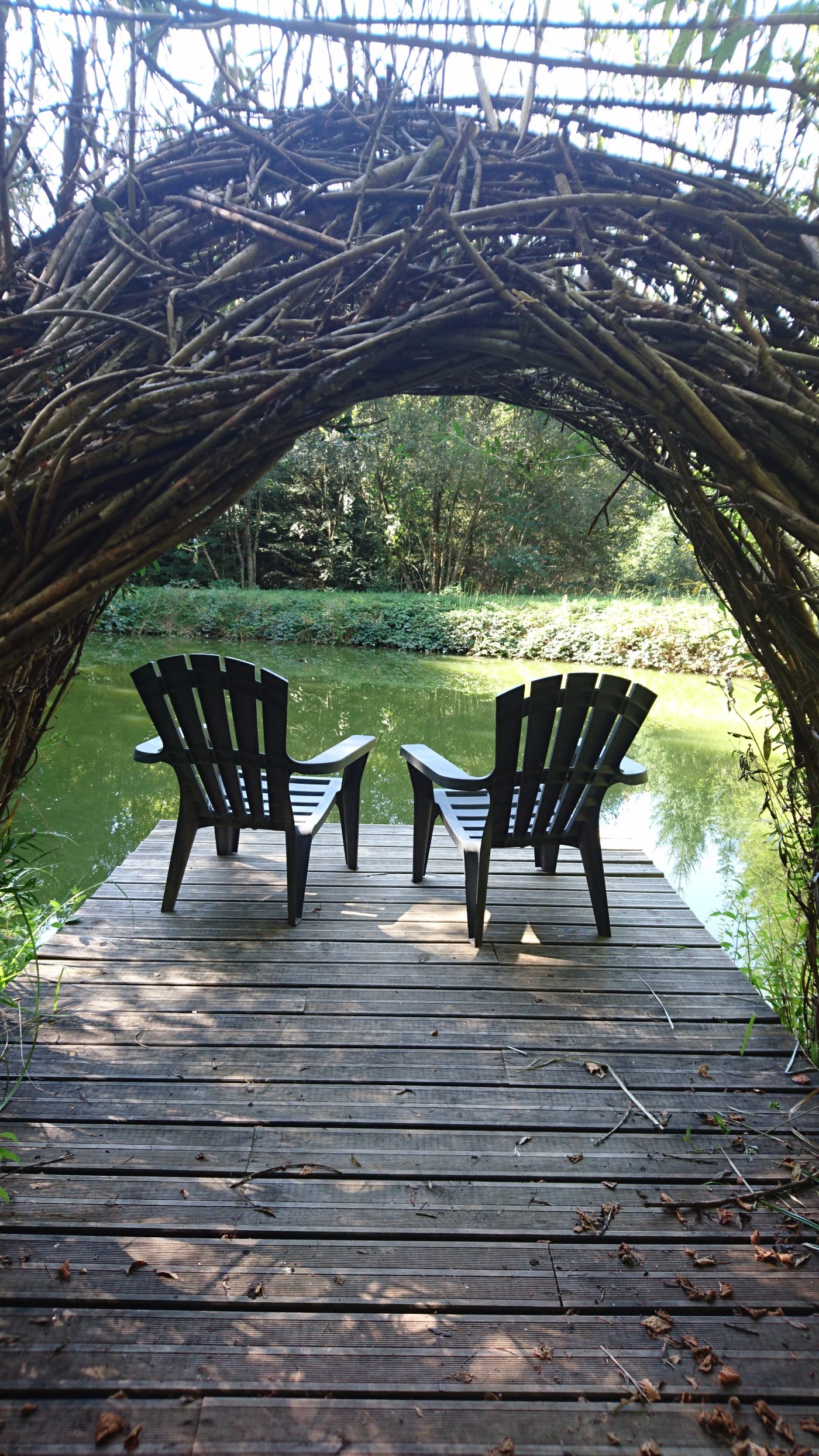 Détente sur le ponton
