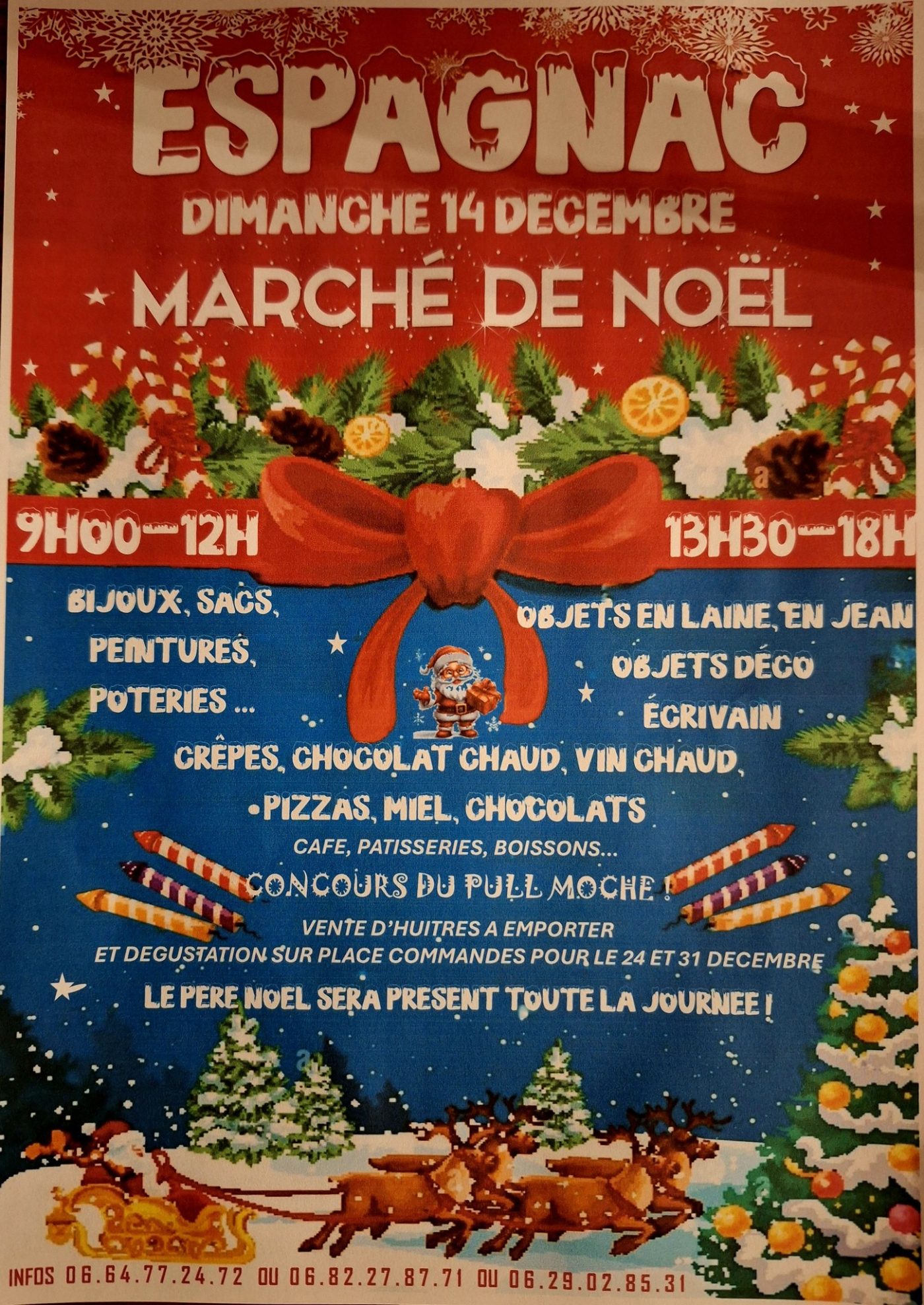 Marché Noël Espagnac
