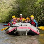 Raft dans les gorges de la Vézère
