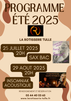 PROGRAMME ETE 2025