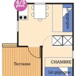 Plan intérieur chalets