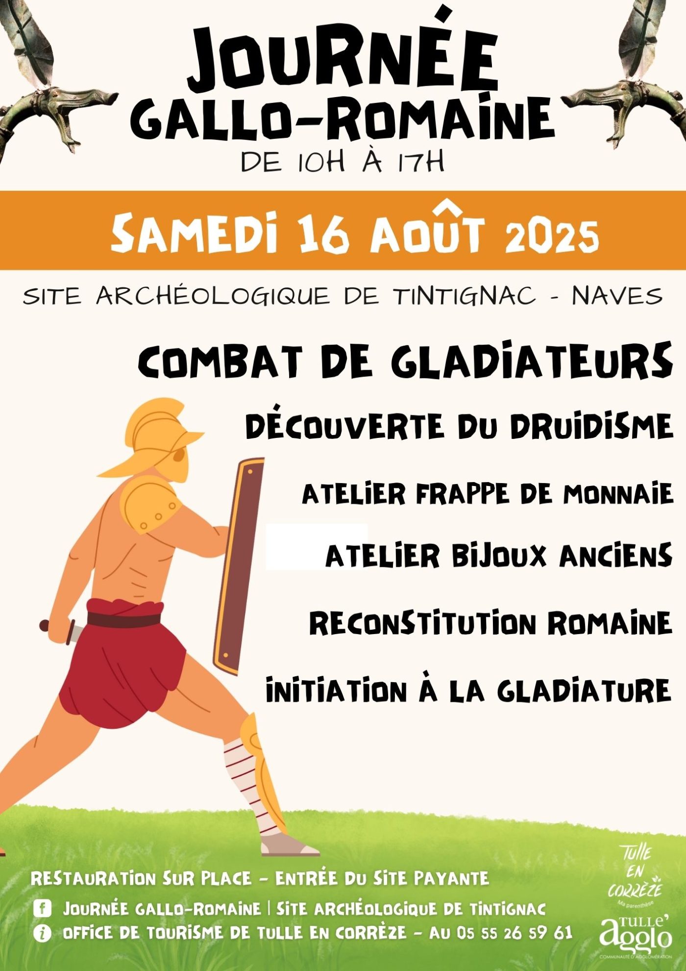 Affiche journée Gallo-romaine